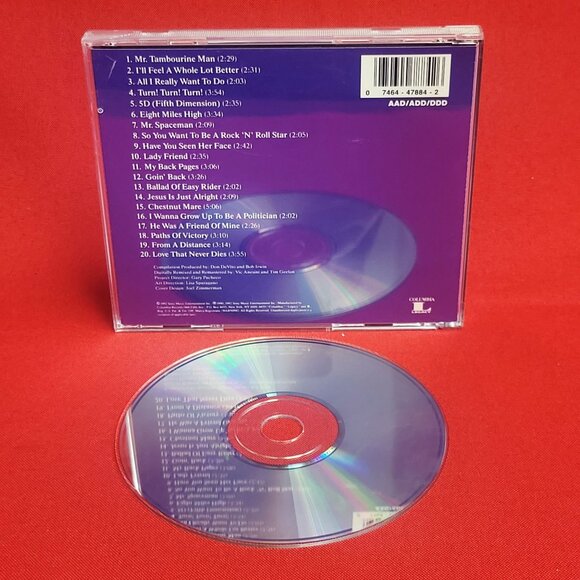 The Byrds 20 Essential Tracks From The Boxed Set 196-1990 CD 1992 - Picture 8 of 8